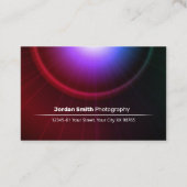 Fotografie Euro-Visitekaartje Visitekaartje (Achterkant)