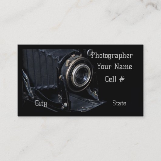 Fotografie Evenementenservice Visitekaartje (Voorkant)
