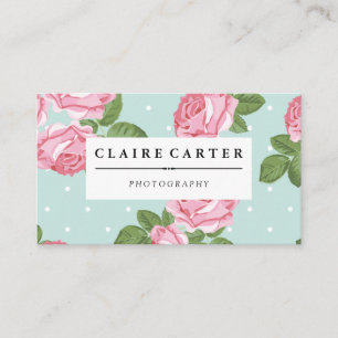 Fotografie Florale Rozen en pooldommen Visitekaartje