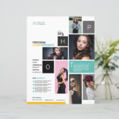 Fotografie Flyer Sjabloon (Staand voorkant)