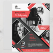 fotografie Flyer Sjabloon (Voorkant / Achterkant)