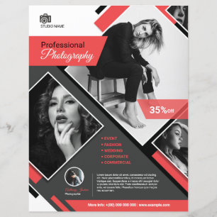 fotografie Flyer Sjabloon