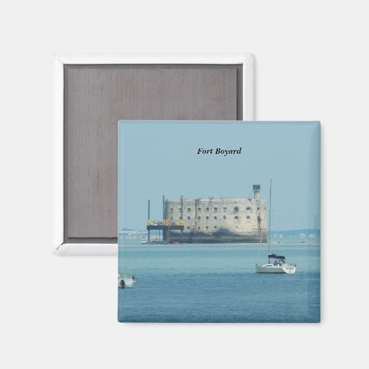 Fotografie Fort Boyard, Frankrijk - Magneet (Voorkant / Achterkant)