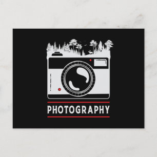 Fotografie Fotograaf Camera Lens Grappig cadeau Briefkaart