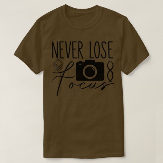 Fotografie fotograaf camera P T-shirt (Design voorkant)