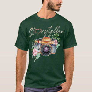 Fotografie fotograaf camera Verteller Camera T-shirt