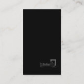 Fotografie Fotograaf Camera Visitekaartje (Achterkant)