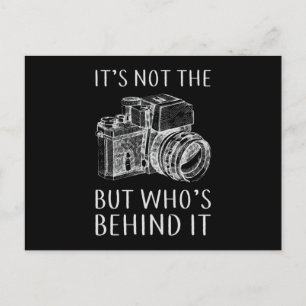 Fotografie Fotograaf Lens Camera Grappig cadeau Briefkaart