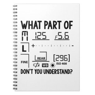 Fotografie   Fotograaf photographe, cadeaus Notitieboek