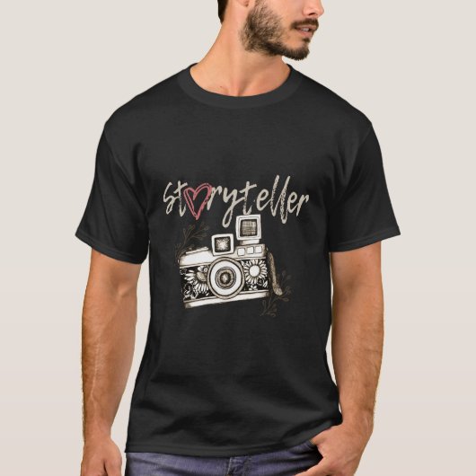 Fotografie fotograaf t-shirt (Voorkant)