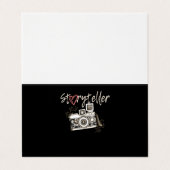 Fotografie fotograaf visitekaartje (Buitenkant ongevouwen)