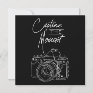 Fotografie fotograaf voor fotografie van het momen feestdagenkaart