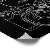 Fotografie fotograaf voor fotografie van het momen poster (Hoek)