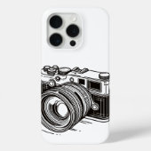 Fotografie Fotograaf Zwart DSLR Camera Case-Mate iPhone Case (Achterkant)