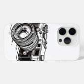 Fotografie Fotograaf Zwart DSLR Camera Case-Mate iPhone Case (Achterkant (horizontaal))