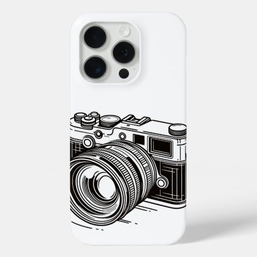 Fotografie Fotograaf Zwarte DSLR-camera Case-Mate iPhone Case (Achterkant)
