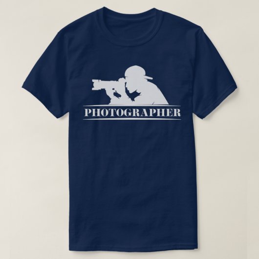 Fotografie Fotojournalist Le T-shirt (Design voorkant)