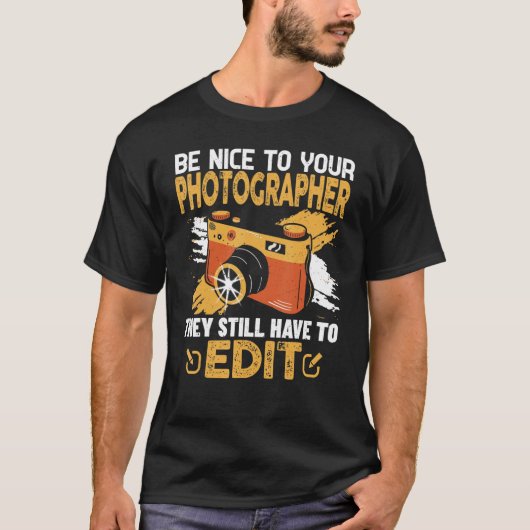 Fotografie-Gezegde van camera's is heel leuk om te T-shirt (Voorkant)