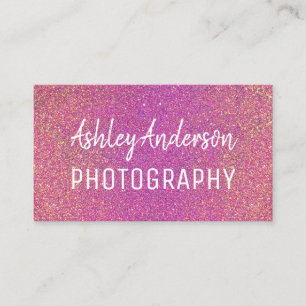 Fotografie Glitter Sparkle Feminine Visitekaartje