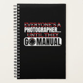 Fotografie - Go Manual Camera Settings Quote Planner (Voorkant)