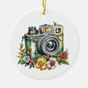 Fotografie Grafiek en Quote    camera Keramisch Ornament