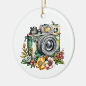 Fotografie Grafiek en Quote |  camera Keramisch Ornament (Links)