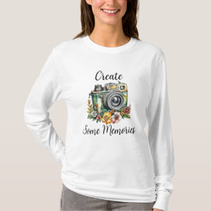 Fotografie Grafiek en Quote    camera T-shirt