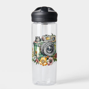 Fotografie Grafiek en Quote    camera Waterfles