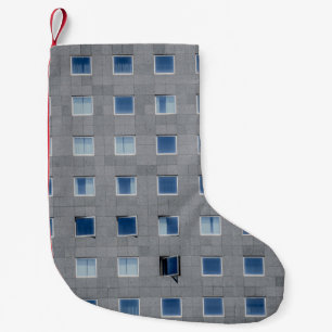 Fotografie grijs beton kleine kerstsok