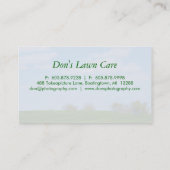 Fotografie Groene Visitekaartje Natuur (Achterkant)