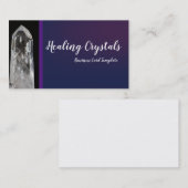 Fotografie Healing Crystal Sjabloon Visitekaartje (Voorkant / Achterkant)