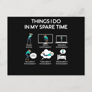 fotografie in mijn vrije tijd briefkaart