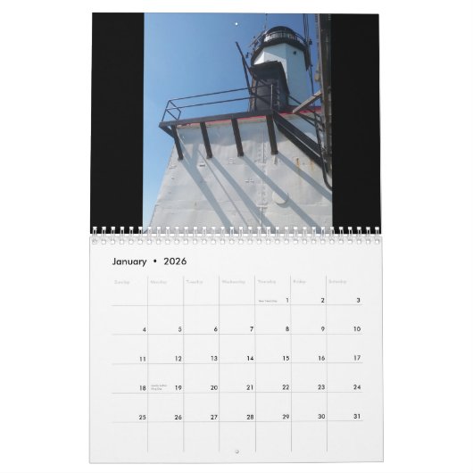 Fotografie Indiana Dunes Michigan City Kalender (Jan 2026)