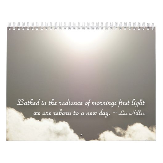 Fotografie Inspirerend liefde citeert Calender Kalender (Hoes)