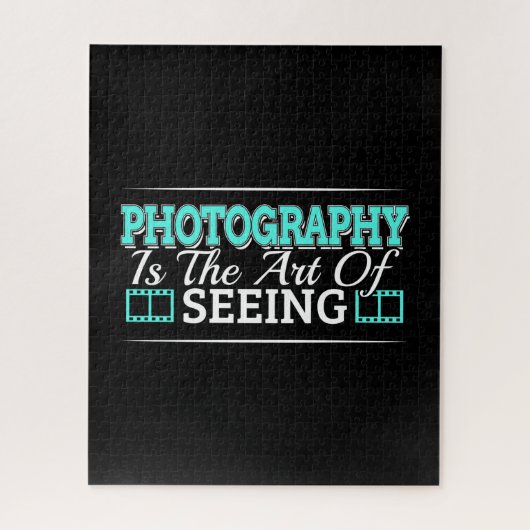 Fotografie is de kunst van het zien - Mindset Quot Legpuzzel (Verticaal)