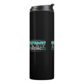 Fotografie is de kunst van het zien - Mindset Quot Thermosbeker (Gedraaid links)