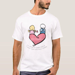 Fotografie is een realiteit die zo subtiel is dat  t-shirt