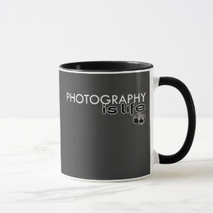Fotografie is leven mok