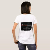 Fotografie is mijn passie t-shirt (Achterkant volledig)