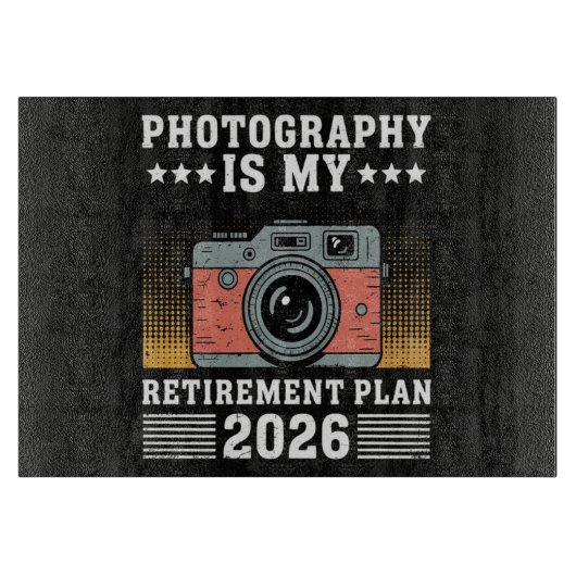 Fotografie Is Mijn Pensioenplan 2026 Snijplank (Voorkant)