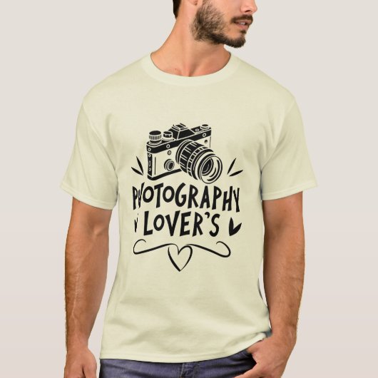 "Fotografie is mijn Superpower" T-shirt (Voorkant)