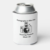 Fotografie is wie ik ben blikjeskoeler (Blikje Achterkant)