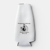 Fotografie is wie ik ben bottelkoeler flesjeskoeler (Voorkant)