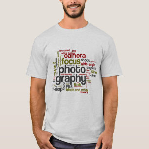Fotografie Jargon Tekstcollage T-shirt