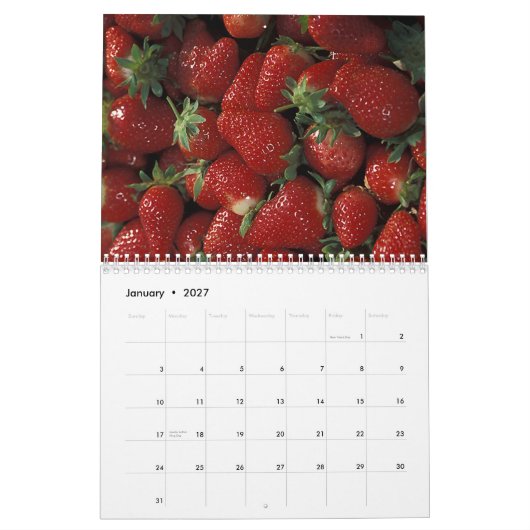 Fotografie-kalender van de landbouwer kalender (Jan 2027)