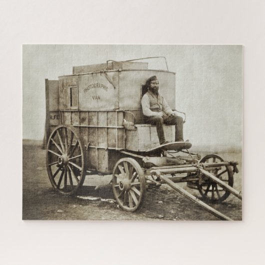 Fotografie Kar van Roger Fenton Foto Realisme Legpuzzel (Horizontaal)