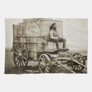 Fotografie Kar van Roger Fenton Foto Realisme Theedoek