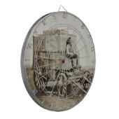 Fotografie Kar van Roger Fenton Fotorealisme Dartbord (Voorkant Links)