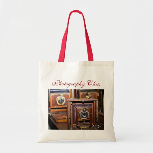 Fotografie-klasse Tote Bag (Voorkant)