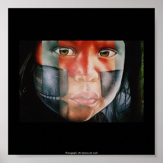 Fotografie, kunstwerk van de VN Poster (Voorkant)